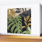 Abstract Art Tropical Leaves 101 Wall Mural Gallery Image 2