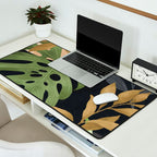 Abstract Art Tropical Leaves 101 Desk Mat Gallery Image 2