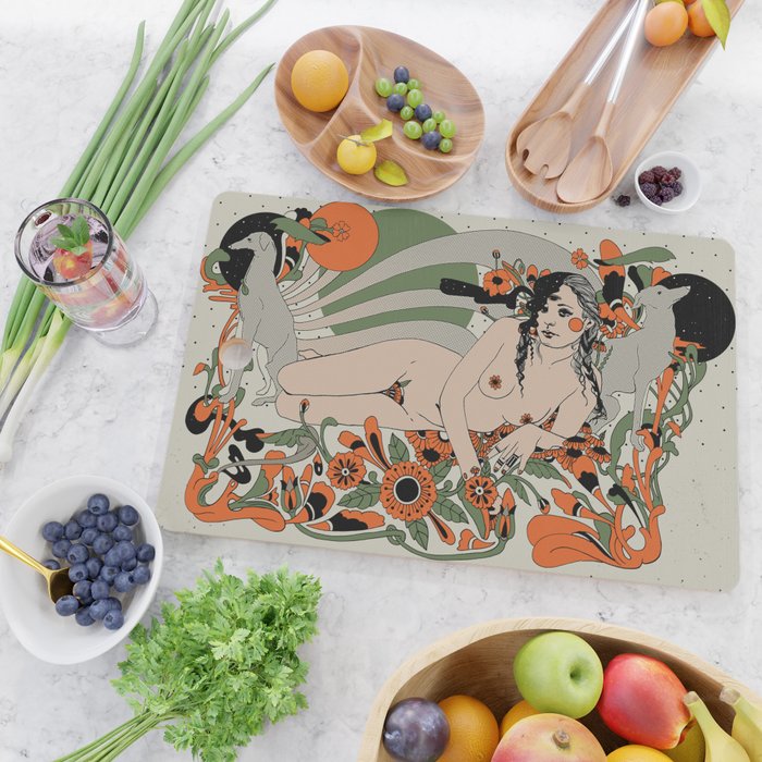 Damn, girl Cutting Board Gallery Image 2