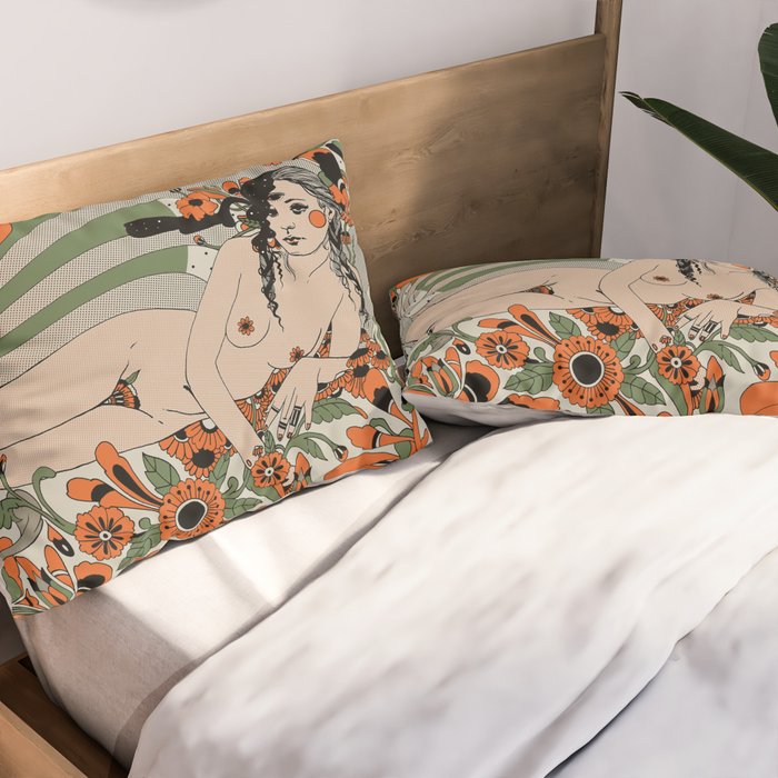 Damn, girl Pillow Sham Gallery Image 2