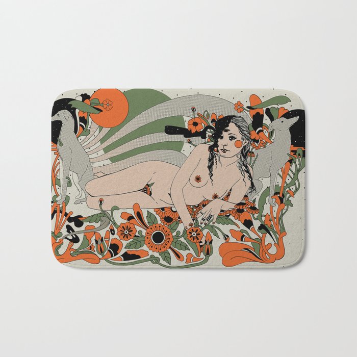 Damn, girl Bath Mat Gallery Image 1