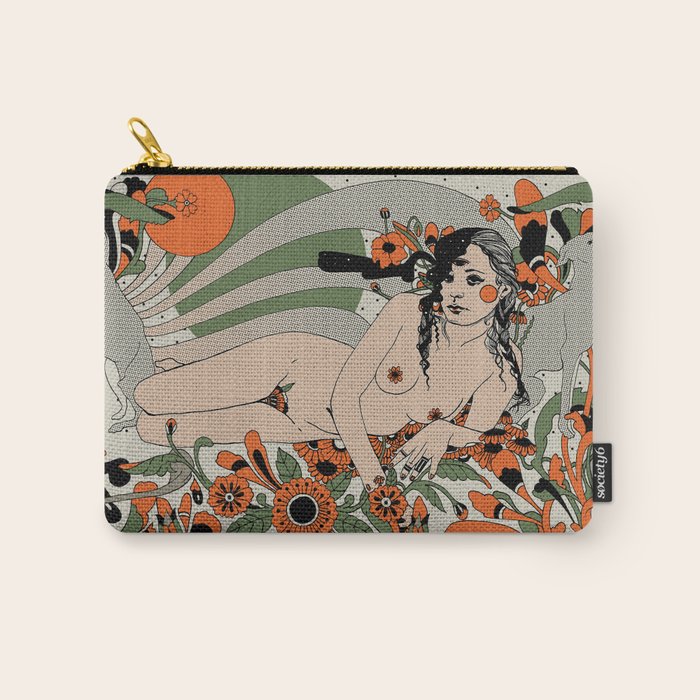 Damn, girl Carry All Pouch Gallery Image 1