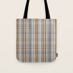 Rustic Plaid Tote Bag Gallery Image 1