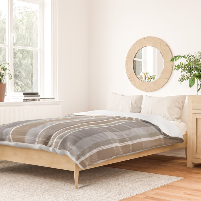 Rustic Plaid Duvet Cover Gallery Image 2