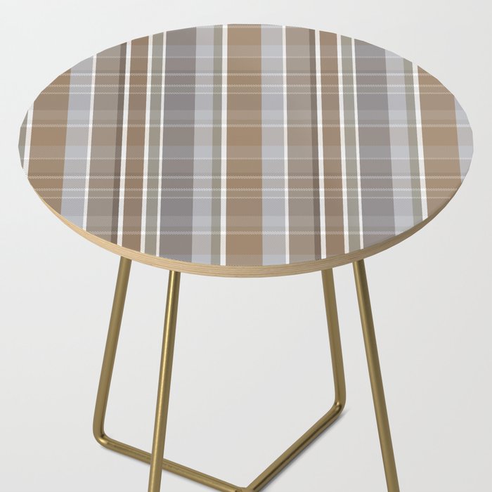 Rustic Plaid Side Table Gallery Image 2