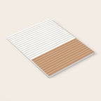 Color Block Line Abstract LXXVI Notebook Gallery Image 3