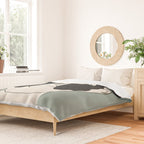 BLACK BUTTERFLY Line Drawing Duvet Cover Gallery Image 2