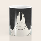 BLACK BUTTERFLY Line Drawing Coffee Mug Gallery Image 4