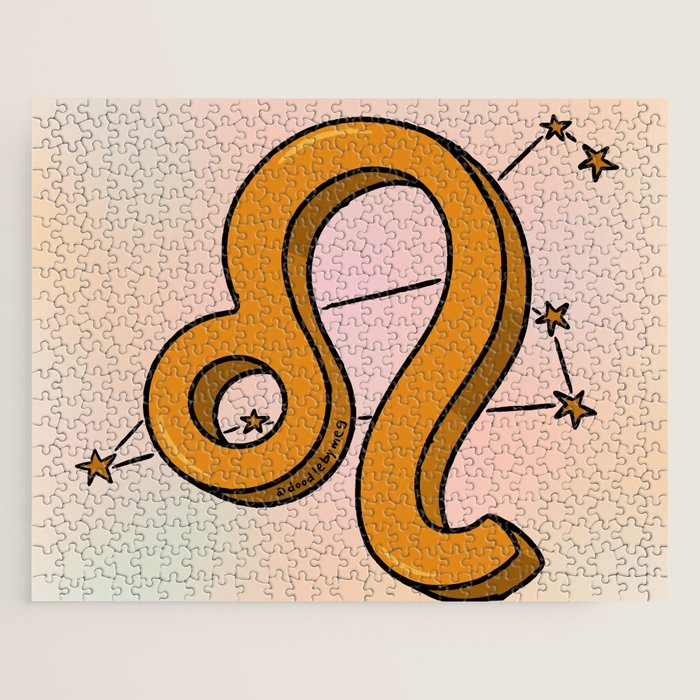 Leo Symbol Jigsaw Puzzle Gallery Image 1