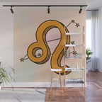 Leo Symbol Wall Mural Gallery Image 1