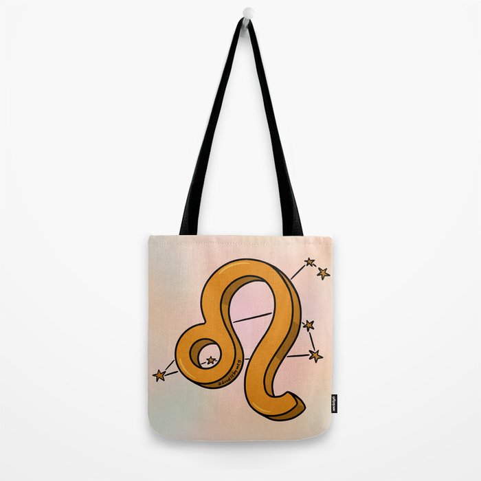 Leo Symbol Tote Bag Gallery Image 2