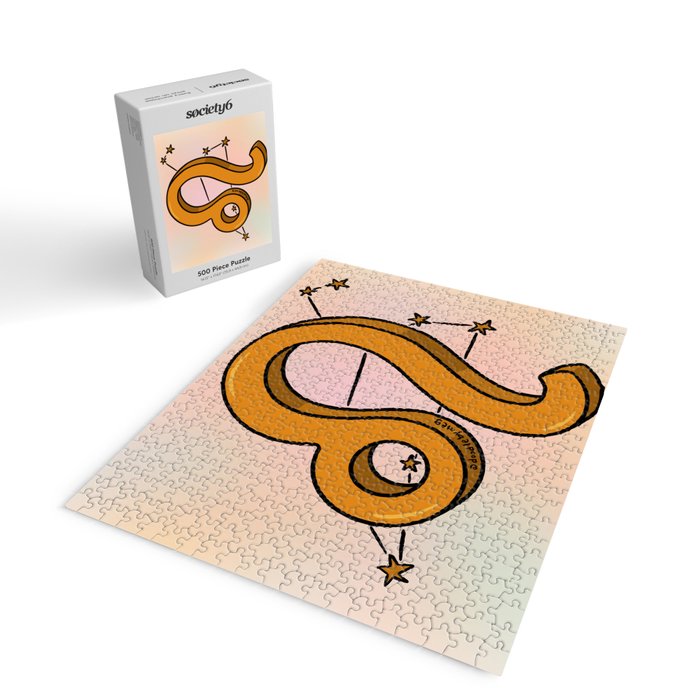 Leo Symbol Jigsaw Puzzle Gallery Image 2