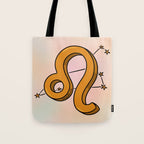 Leo Symbol Tote Bag Gallery Image 1