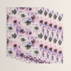 Abstract flowered paint modern Wrapping Paper Gallery Image 3