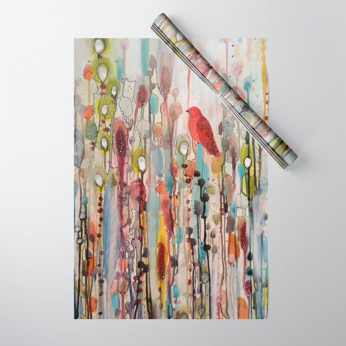 la vie comme un passage Wrapping Paper Gallery Image 1