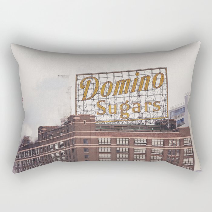 Domino Sugar Factory Baltimore Inner Harbor Rectangular Pillow Gallery Image 2