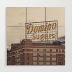 Domino Sugar Factory Baltimore Inner Harbor Wood Wall Art Gallery Image 1