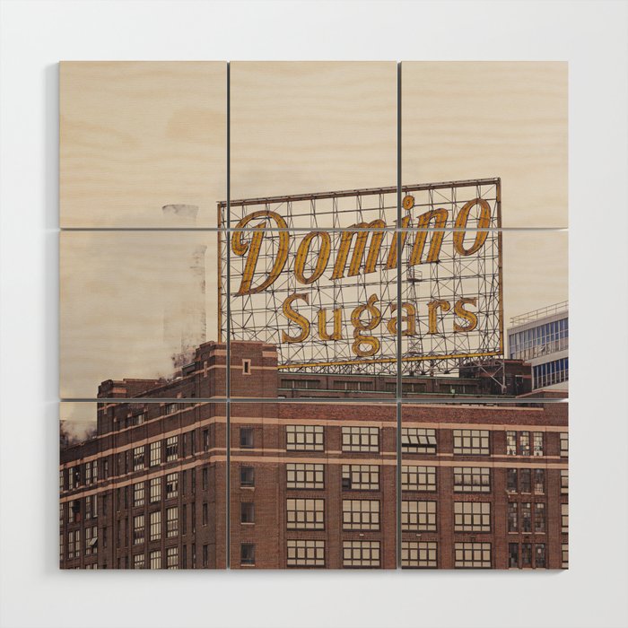 Domino Sugar Factory Baltimore Inner Harbor Wood Wall Art Gallery Image 1