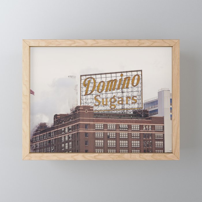 Domino Sugar Factory Baltimore Inner Harbor Mini Art Print Gallery Image 1