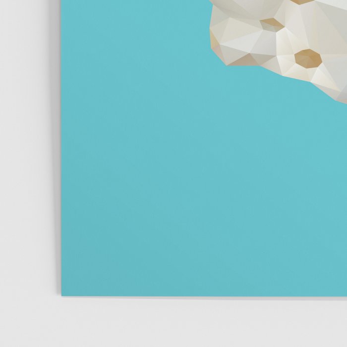Fried Egg Polygon Art Poster Gallery Image 3