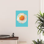 Fried Egg Polygon Art Poster Gallery Image 2