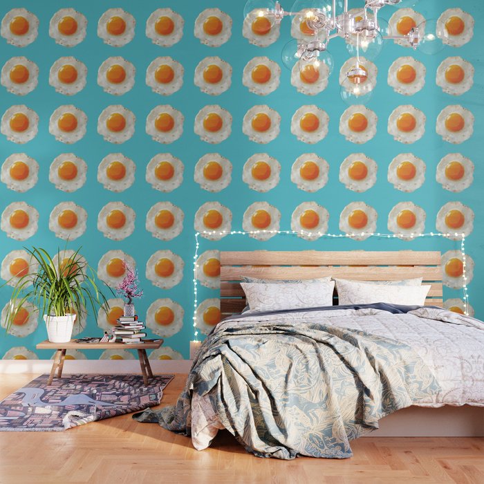 Fried Egg Polygon Art Wallpaper Gallery Image 3