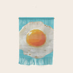 Fried Egg Polygon Art Wall Hanging Gallery Image 1