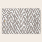 Abstract Herringbone Pattern, Rustic, Light Brown Cutting Board Gallery Image 1