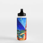 Marc Chagall Pont de Passy and the Eiffel Tower Water Bottle Gallery Image 3