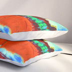 Marc Chagall Pont de Passy and the Eiffel Tower Pillow Sham Gallery Image 3