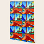 Marc Chagall Pont de Passy and the Eiffel Tower Wallpaper Gallery Image 2