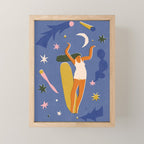 Dance with the stars Mini Art Print Gallery Image 1