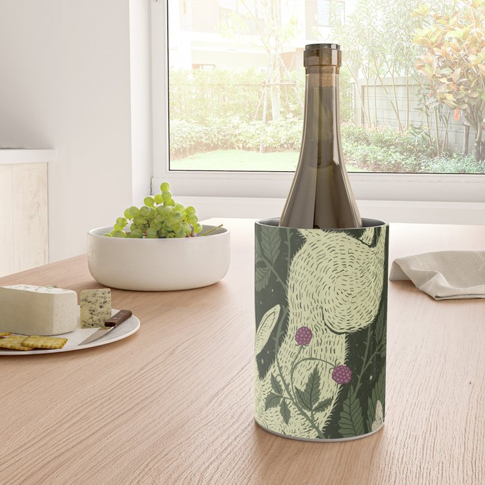 Rabbit in the Raspberries Wine Chiller Gallery Image 4
