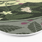 Rabbit in the Raspberries Bath Mat Gallery Image 3