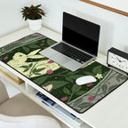 Rabbit in the Raspberries Desk Mat Gallery Image 2