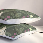 Rabbit in the Raspberries Pillow Sham Gallery Image 3