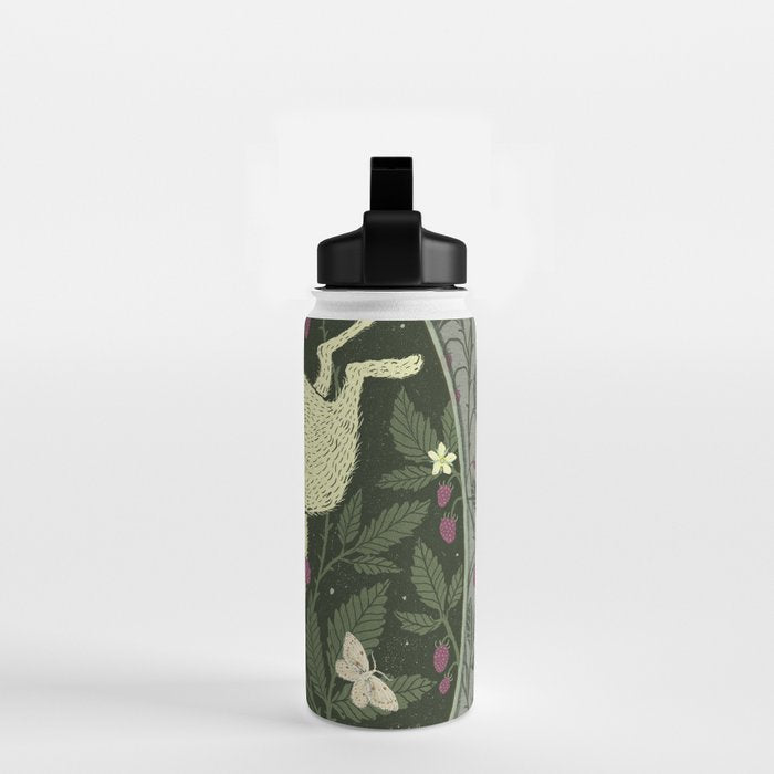 Rabbit in the Raspberries Water Bottle Gallery Image 2