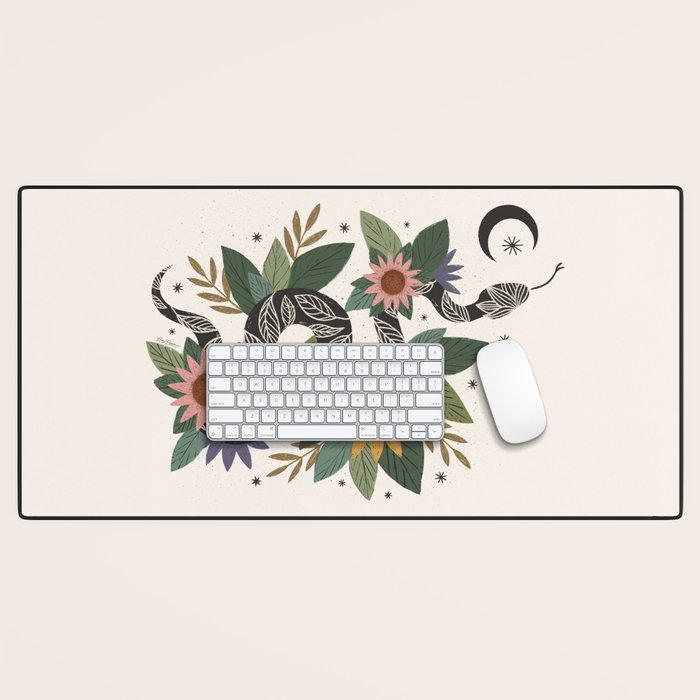  Year of the Snake - 2025 Calendar - Light Desk Mat Gallery Image 1