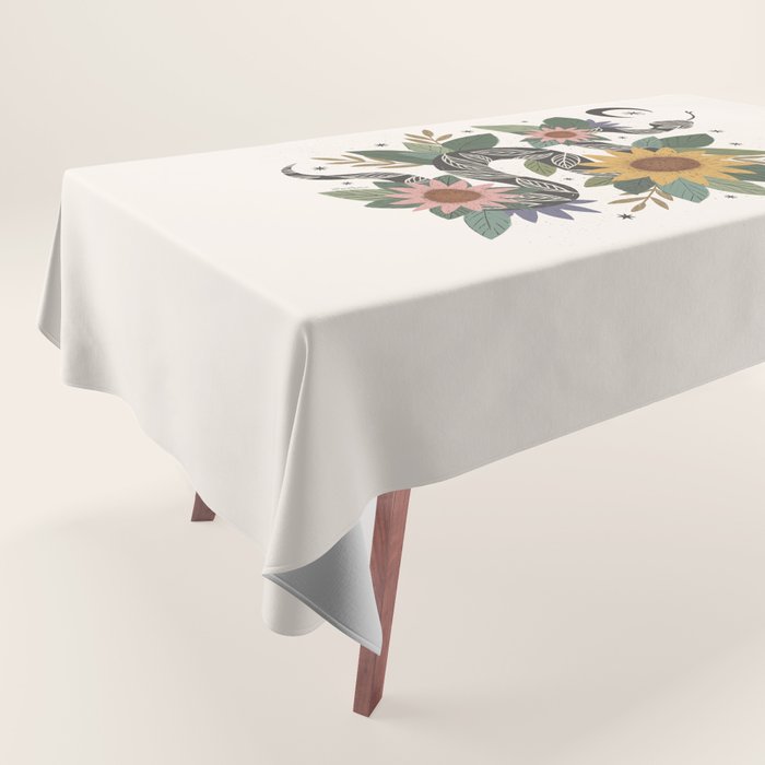  Year of the Snake - 2025 Calendar - Light Tablecloth Gallery Image 1