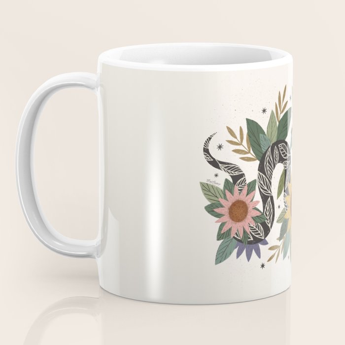  Year of the Snake - 2025 Calendar - Light Coffee Mug Gallery Image 3