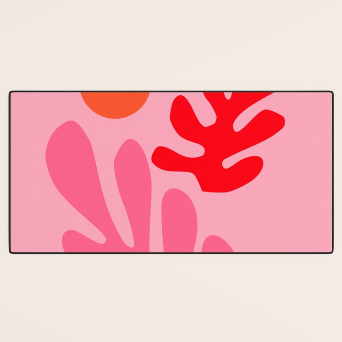 Henri Matisse - Leaves - Bubblegum Desk Mat Gallery Image 3
