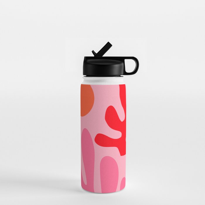 Henri Matisse - Leaves - Bubblegum Water Bottle Gallery Image 1