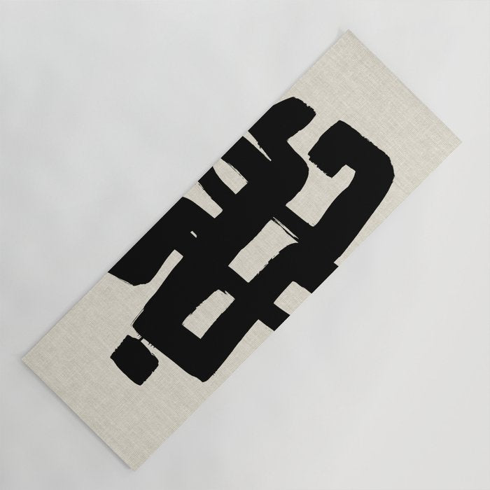 Black Signature Yoga Mat Gallery Image 1