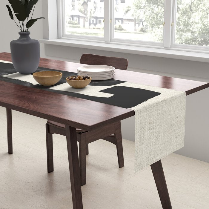 Black Signature Table Runner Gallery Image 2