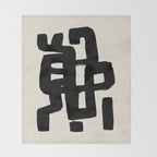 Black Signature Throw Blanket Gallery Image 2