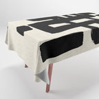 Black Signature Tablecloth Gallery Image 1