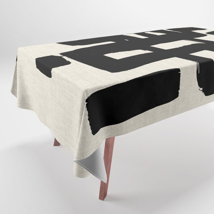 Black Signature Tablecloth Gallery Image 1