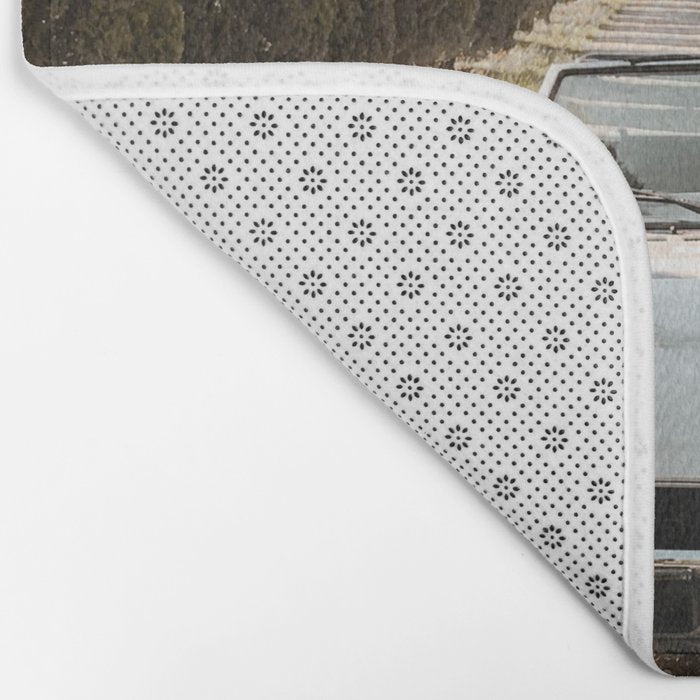 Tuscany, Italy, Retro Convertible Bath Mat Gallery Image 2