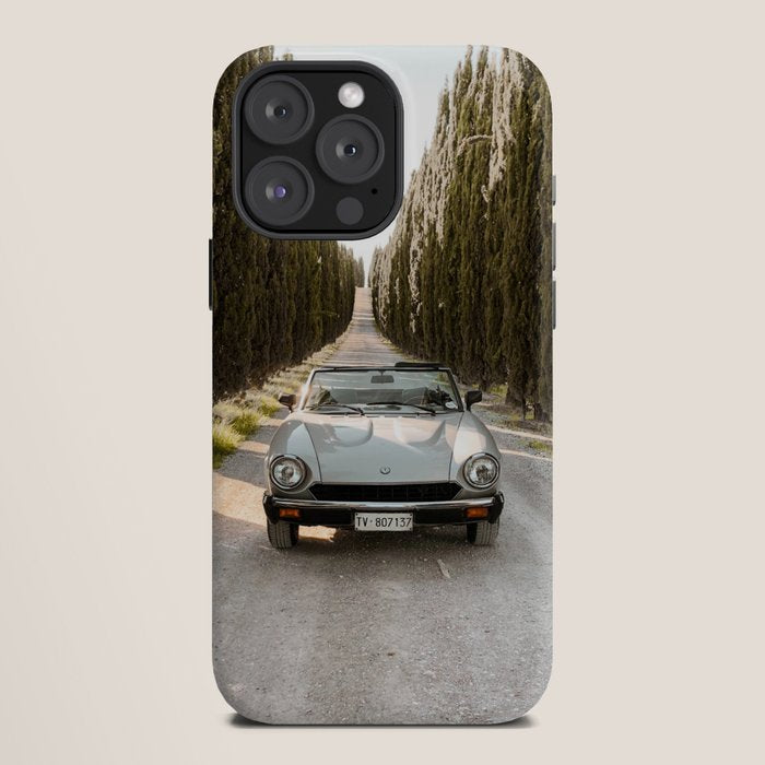 Tuscany, Italy, Retro Convertible iPhone Case Gallery Image 12