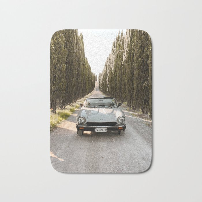 Tuscany, Italy, Retro Convertible Bath Mat Gallery Image 1
